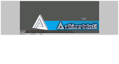 Desktop Screenshot of alkimertekstil.com
