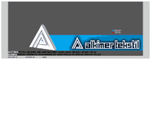 Tablet Screenshot of alkimertekstil.com